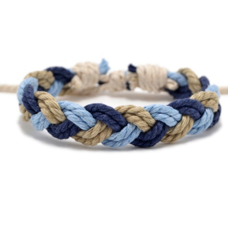 Rope Couple Ethnic Style Hand-woven Simple Korean Bracelets