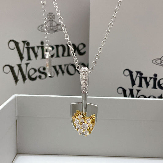 Light Luxury High-grade Feeling Micro Inlaid Zircon Niche Design Necklaces