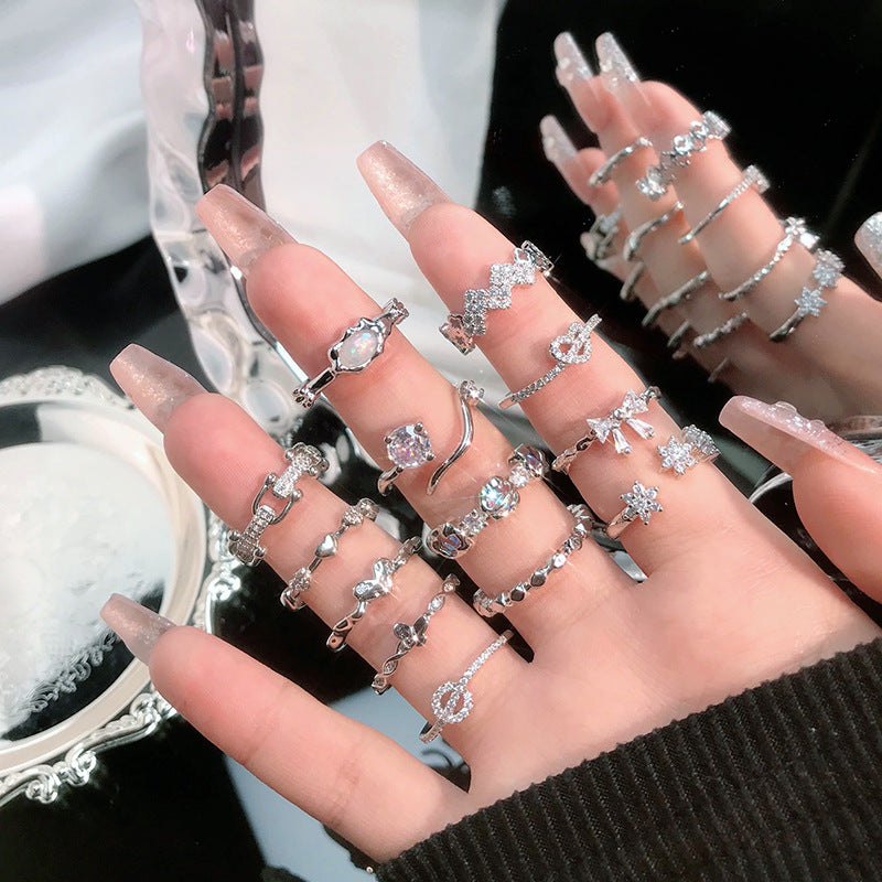 Minimalist Heart Geometric Simple Open Design Bracelets