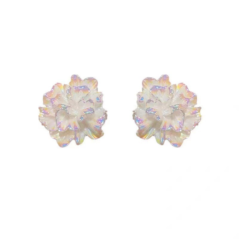 Women's Mori Style Gardenia Flower For Niche Earrings