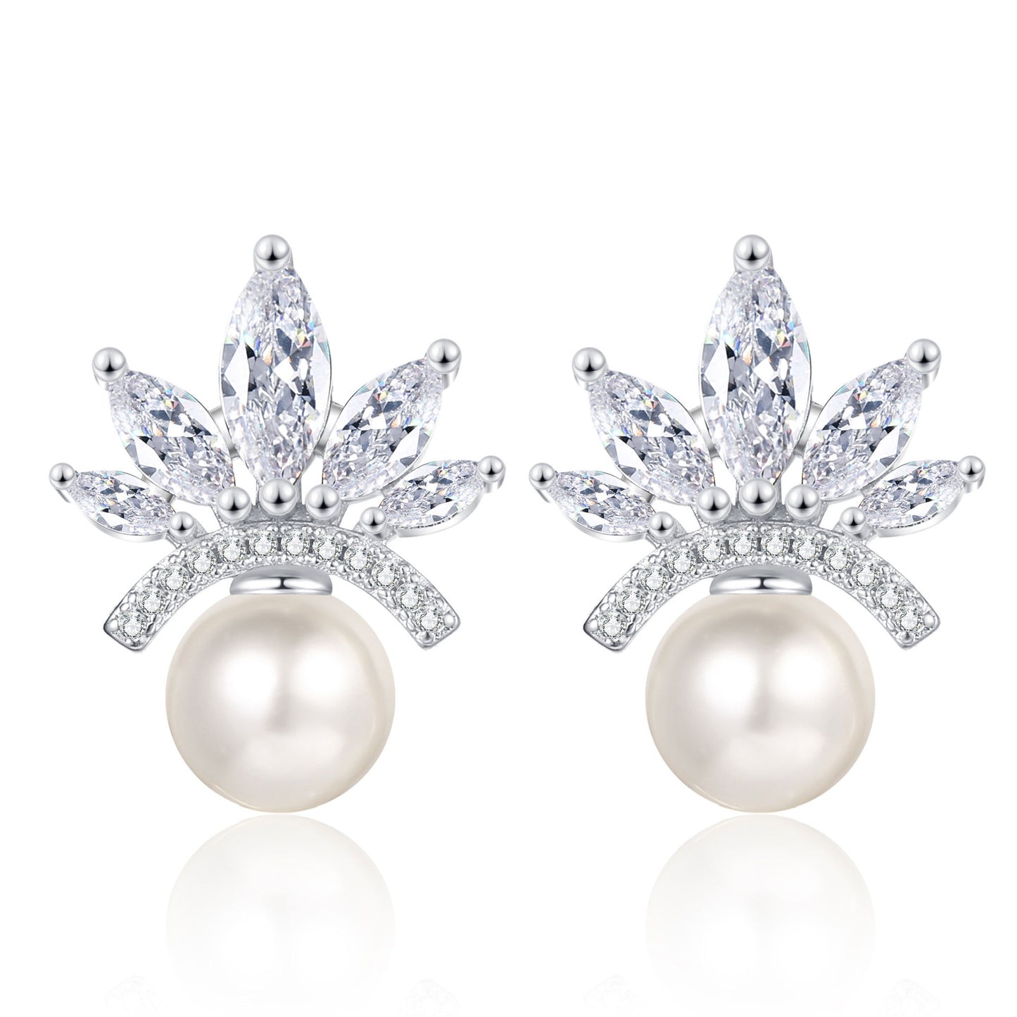 Pearl Female Senior Light Luxury Minority Design Sense Fashion Earrings