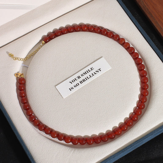 Retro Simple High-grade Clavicle Chain Elegant Graceful Necklaces