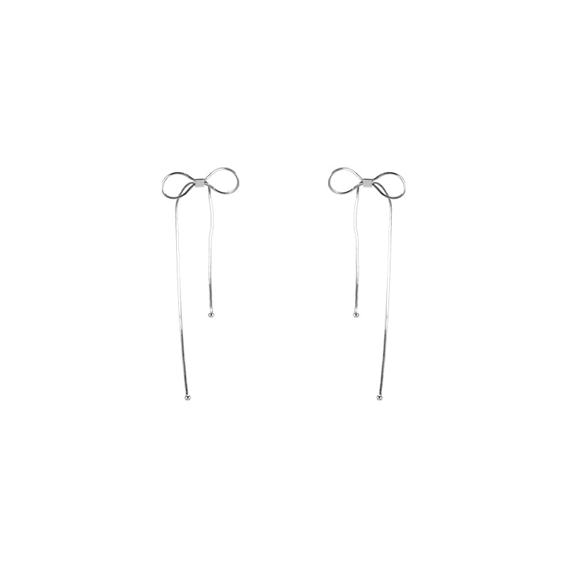 Bow Trendy High-grade Tassel Female Korean Rings
