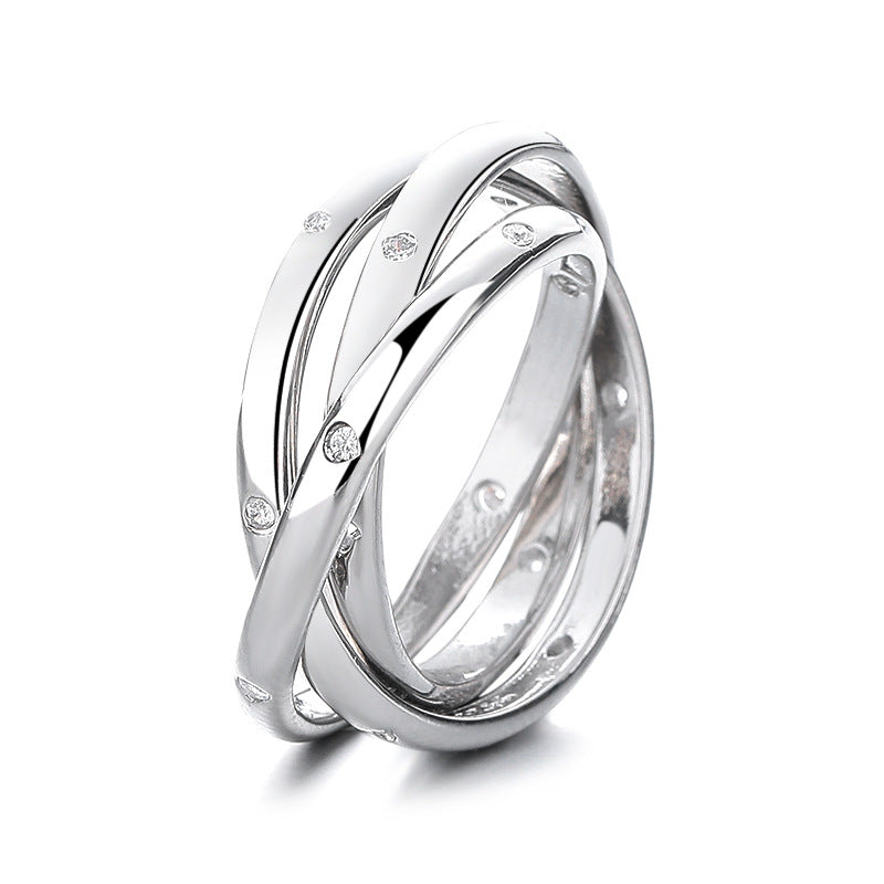 Light Luxury Temperament High Sense Design Unique Ring