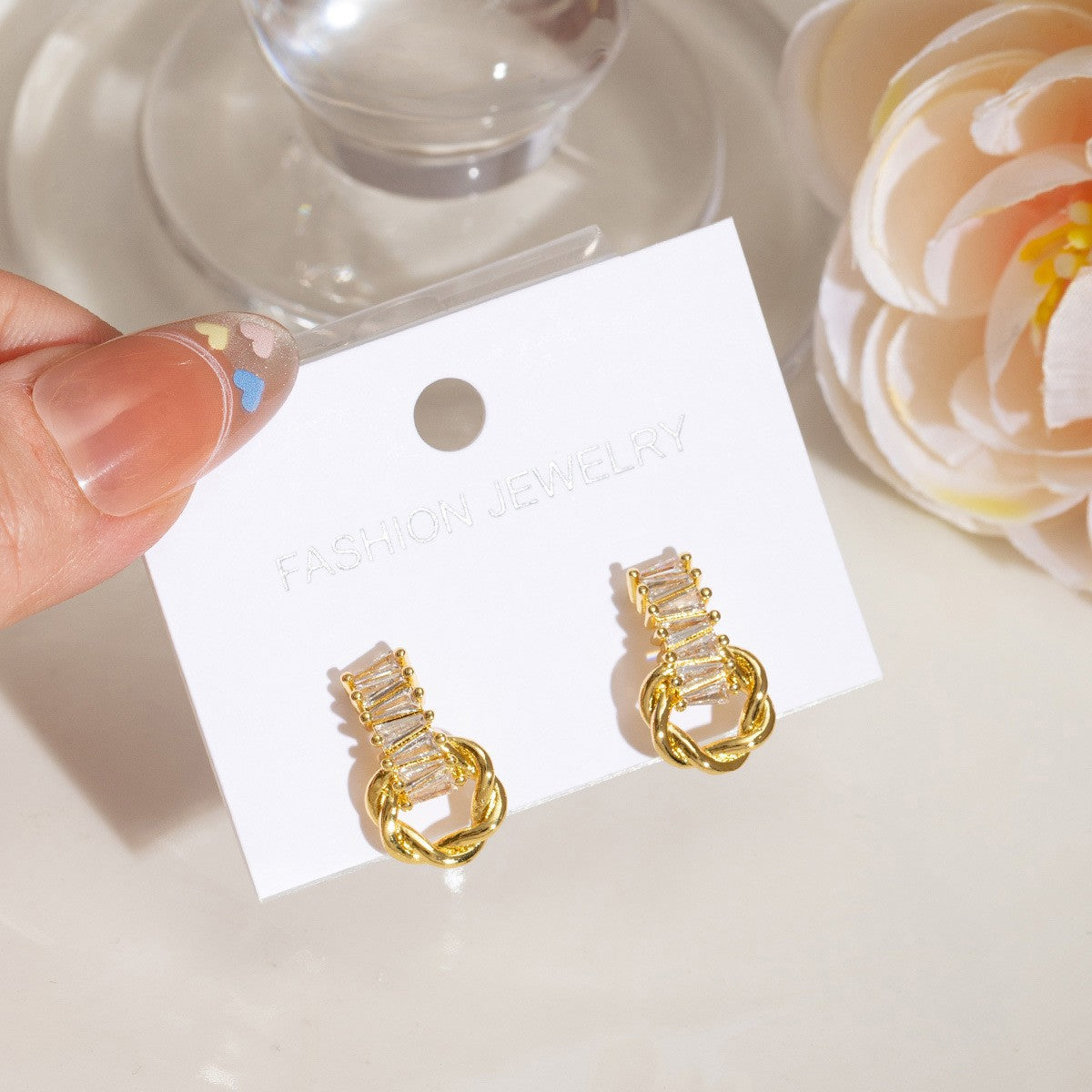 Commuter Simple Personalized Party Niche Design Earrings
