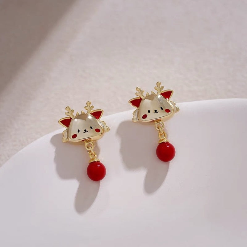 Chinese Style Design Animal Collection Female Fashion Cool Earrings