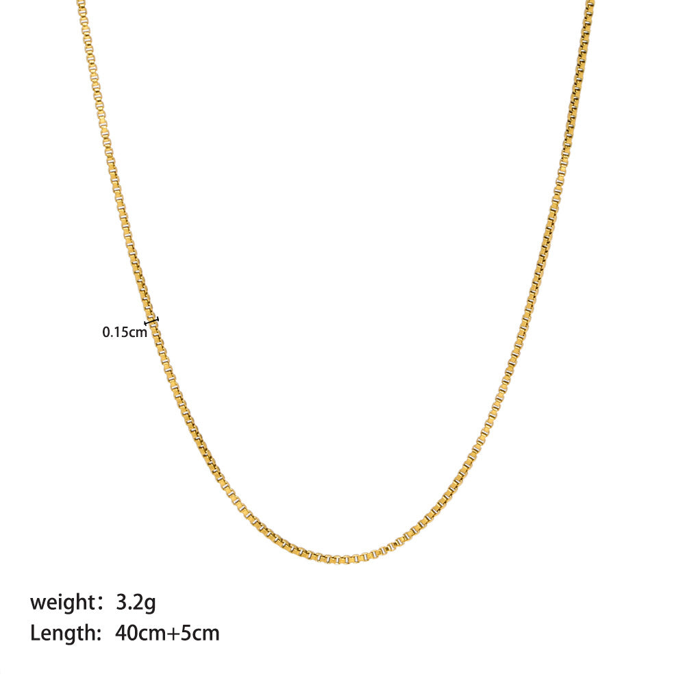 Hop Cuban Link Chain Punk Twist Necklaces