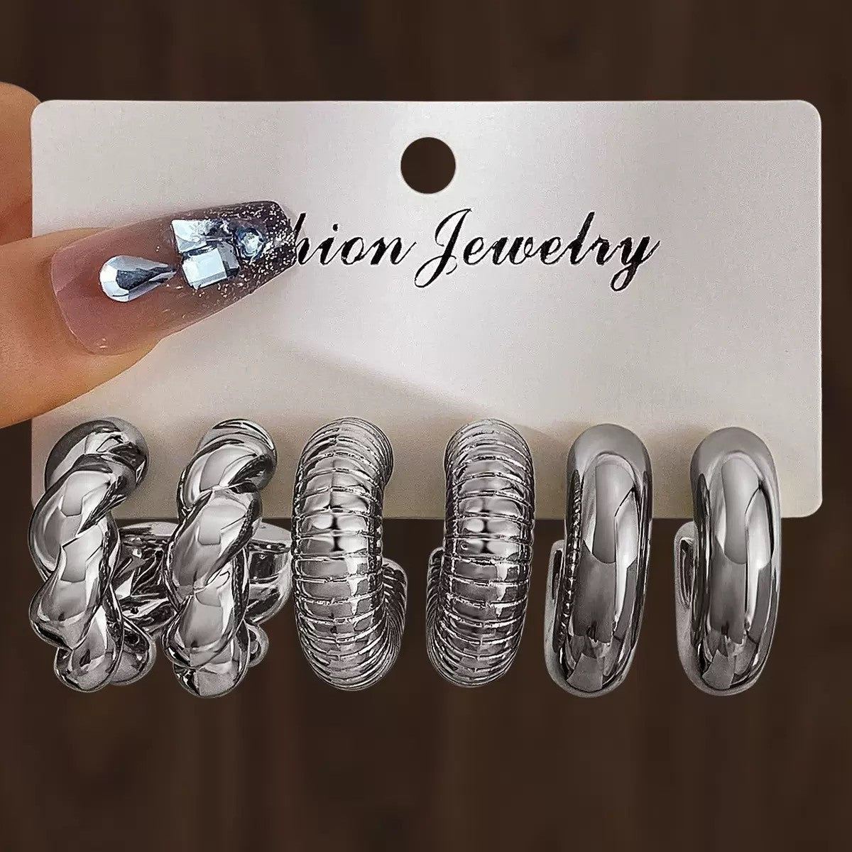 Shaped High Sense Water Drop Simple Earrings
