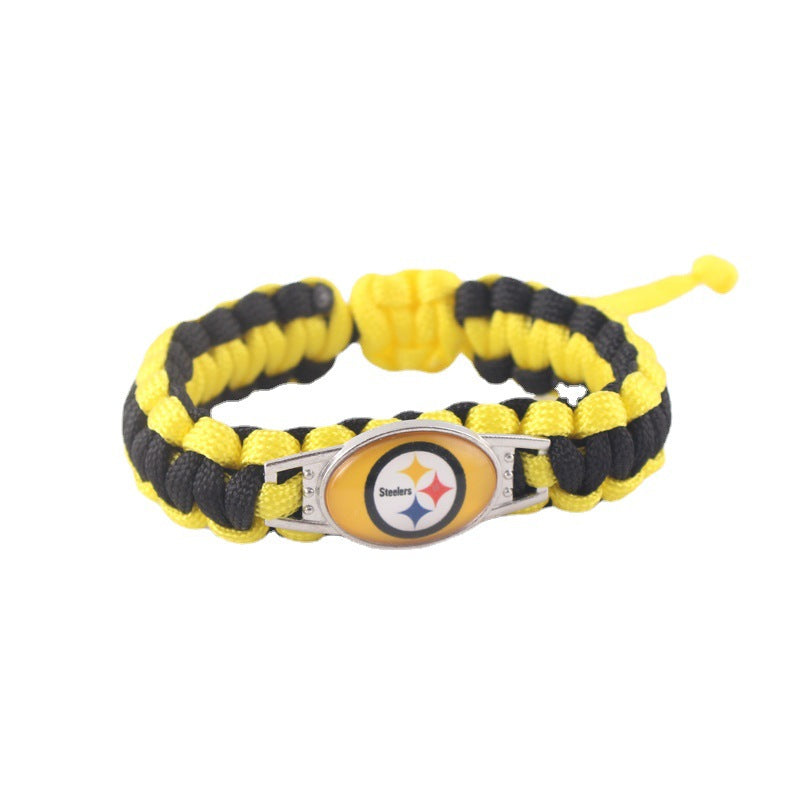 Rugby Team Adjustable Steelers Denim Pirate Bracelets