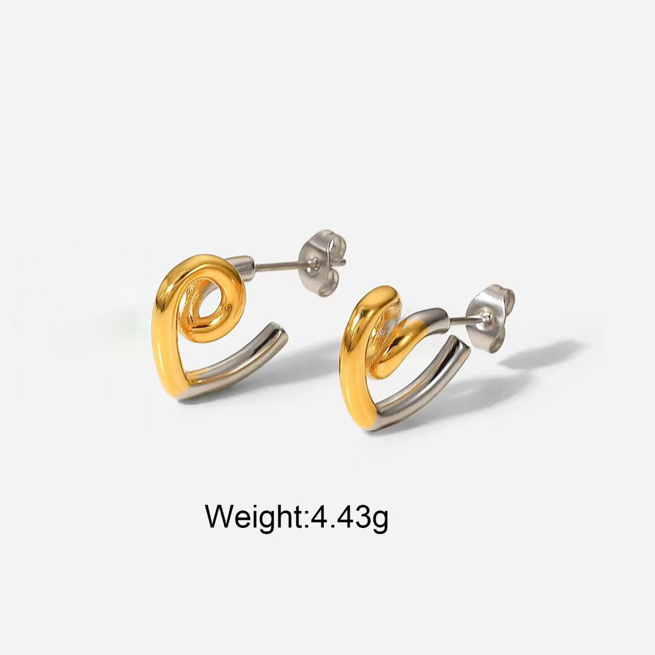 Women's Love Stainless Steel Design Simple Style Rings