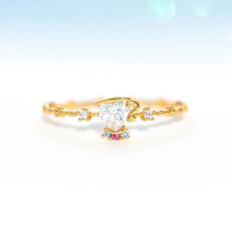 High Sense Fairy Tale Design Beauty Rings