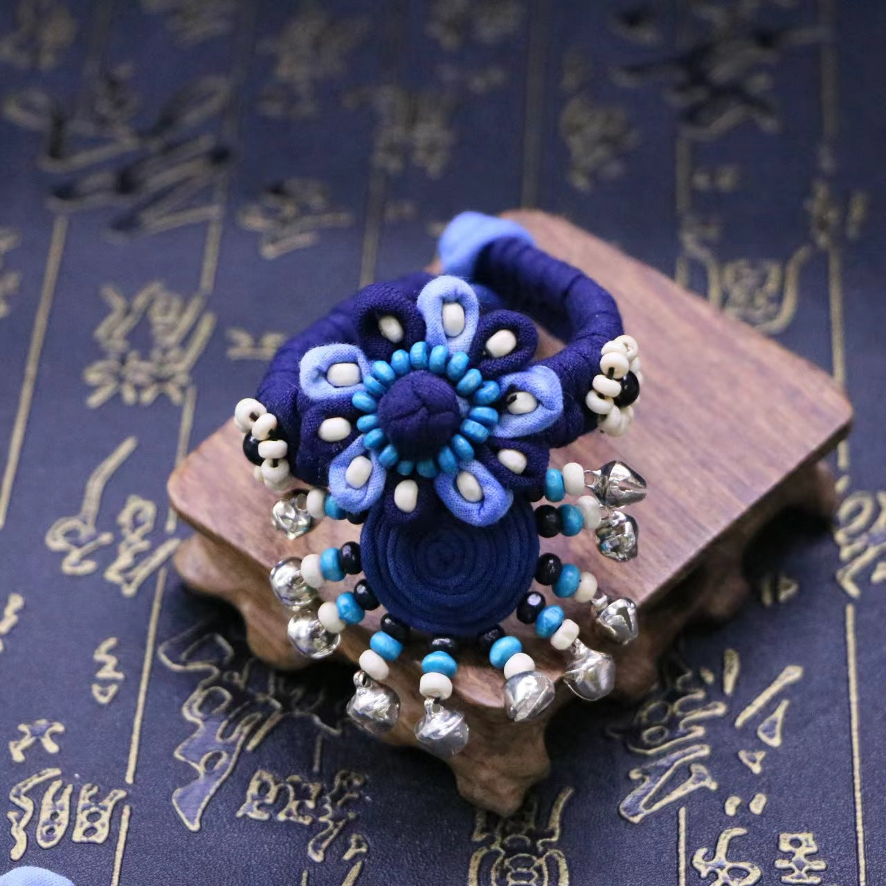 Blue Dyed Yunnan Dali Ethnic Style Cloth Bracelets