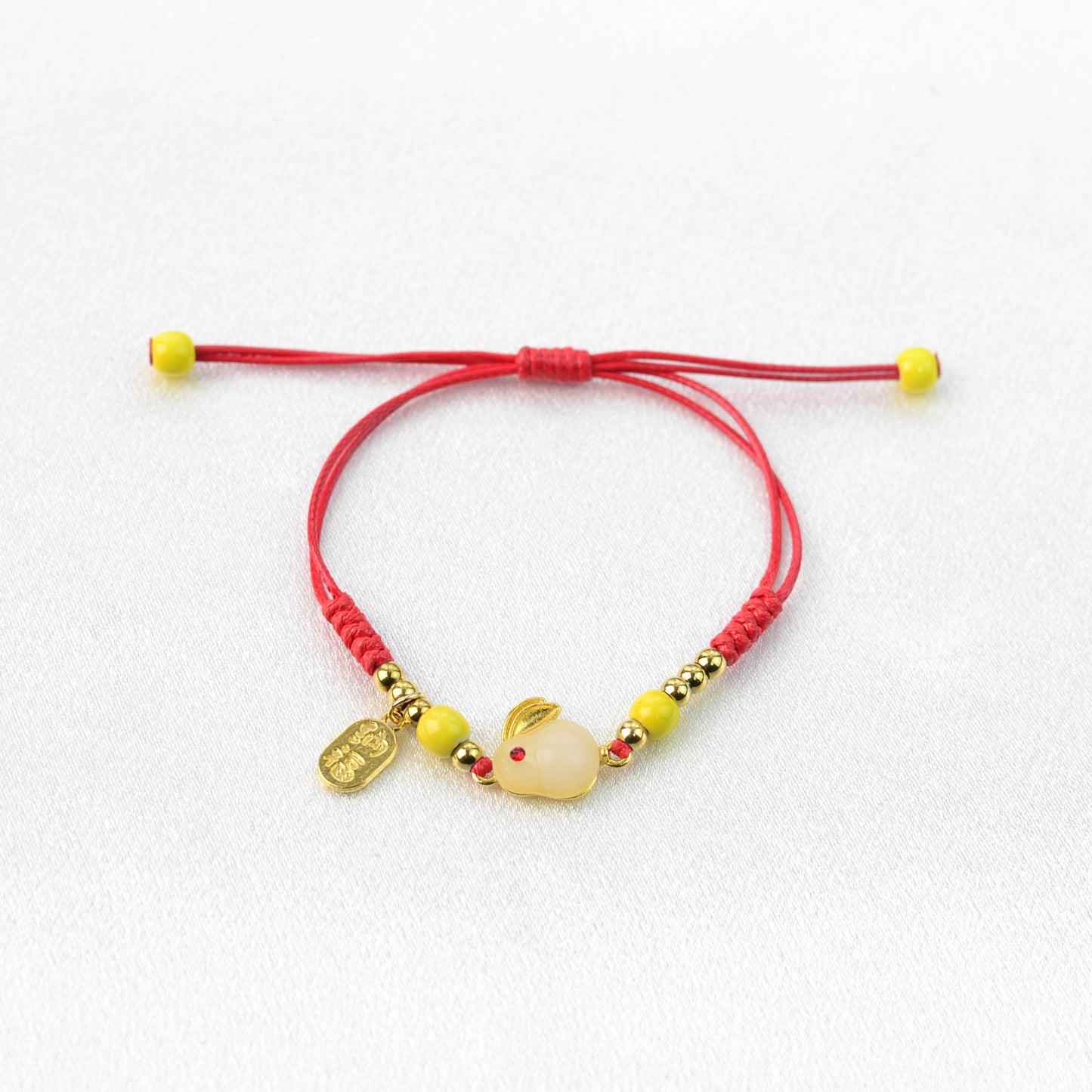 Women's Lucky Jade Hare Gift Life Chinese Bracelets