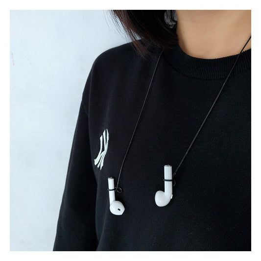 Headset Chain Apple Protective Case Sweater Necklaces