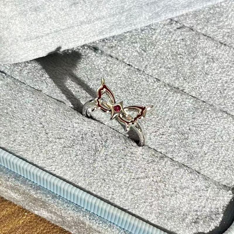 Fish Geometric Open Female Special Interest Light Ring