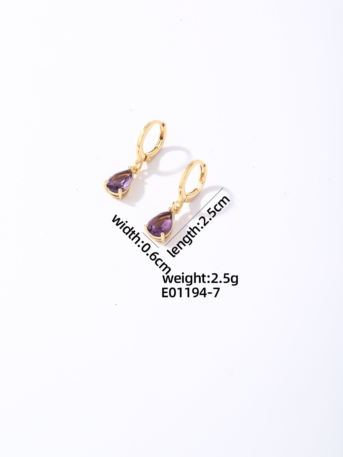 Women's Zirconium Delicate Ornament Niche High Sense Earrings