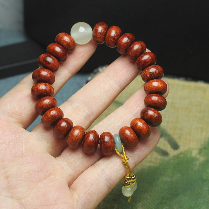 Women's Chinese Style Jade Hare Original Life Bracelets