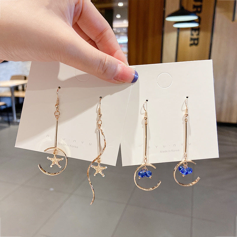 Elegance Retro Ear Long Tassel Eardrops Earrings