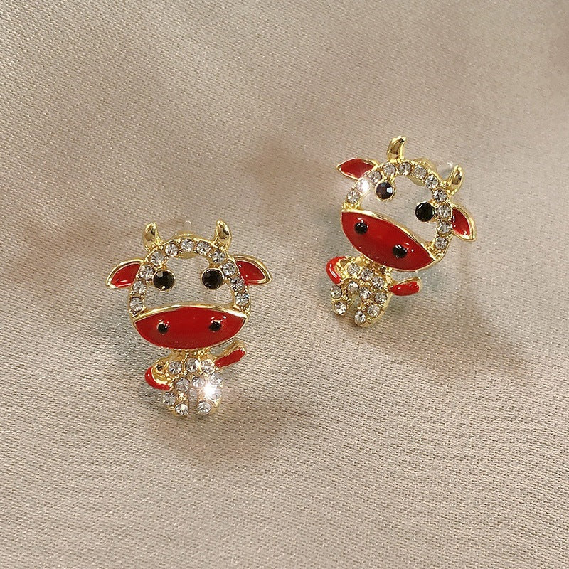 Chinese Style Design Animal Collection Female Fashion Cool Earrings