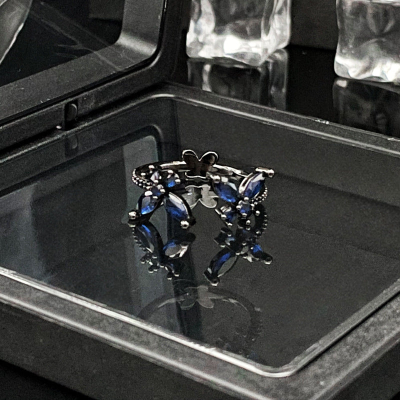 Women's Opening Dark Simple Exquisite Sweet Cool Rings