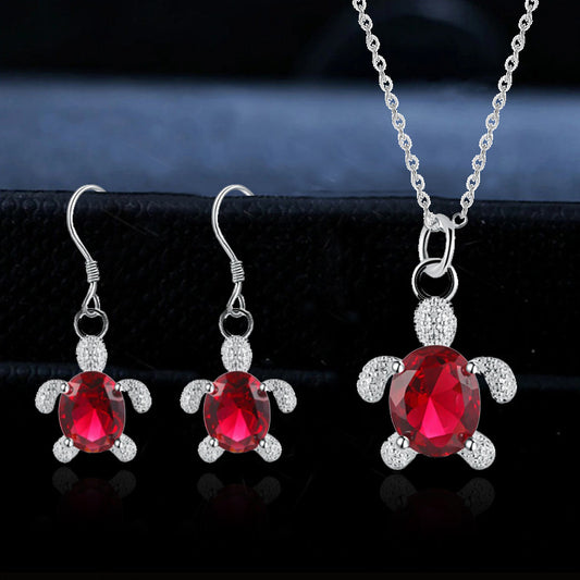 Casual Women's Fashion Niche Design Crystal Jewelry Set