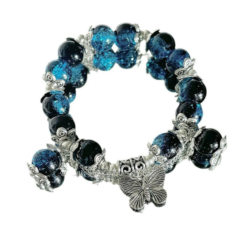 Women's Hot Flower Design Cold Feeling Senior Bracelets