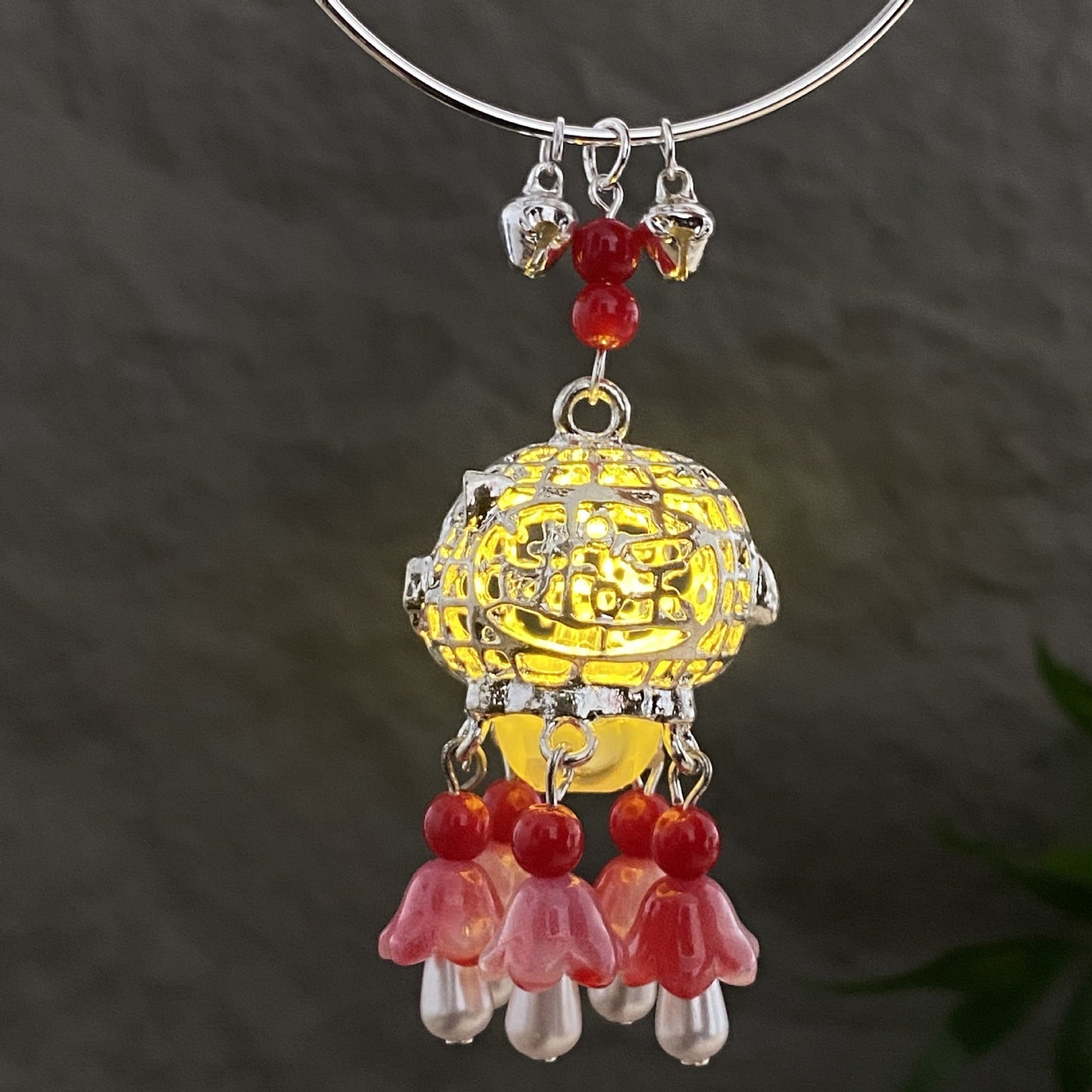 Lantern Luminous Palace Style With Light Antique Daily Han Bracelet