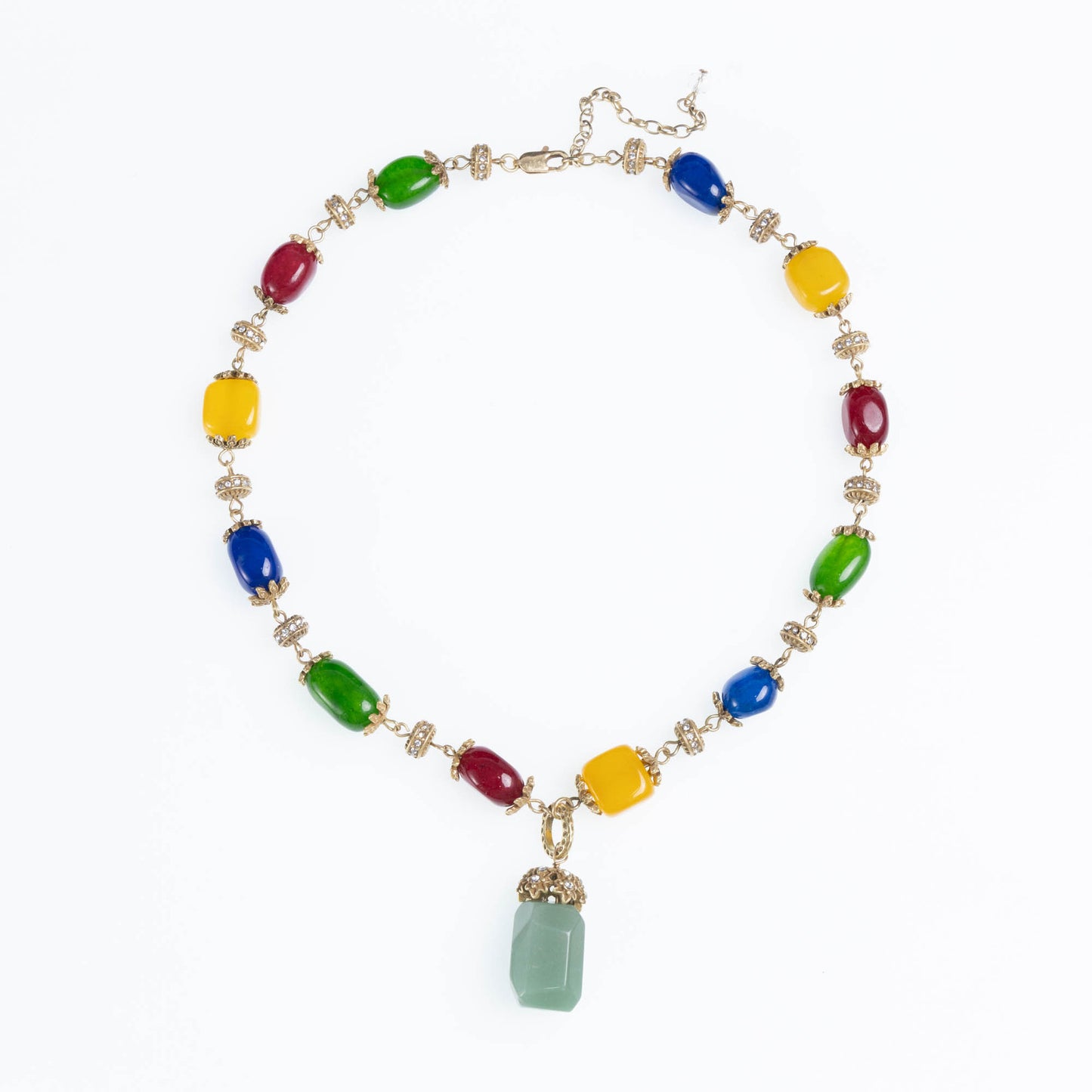 Women's Western Temperament Niche Design Collection Glass Necklaces