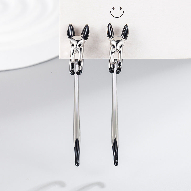 Tail Fox Affordable Luxury Fashion Personality Earrings