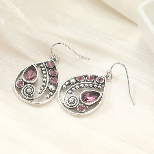 Beautiful Copper Korean Style Simple Geometric Earrings