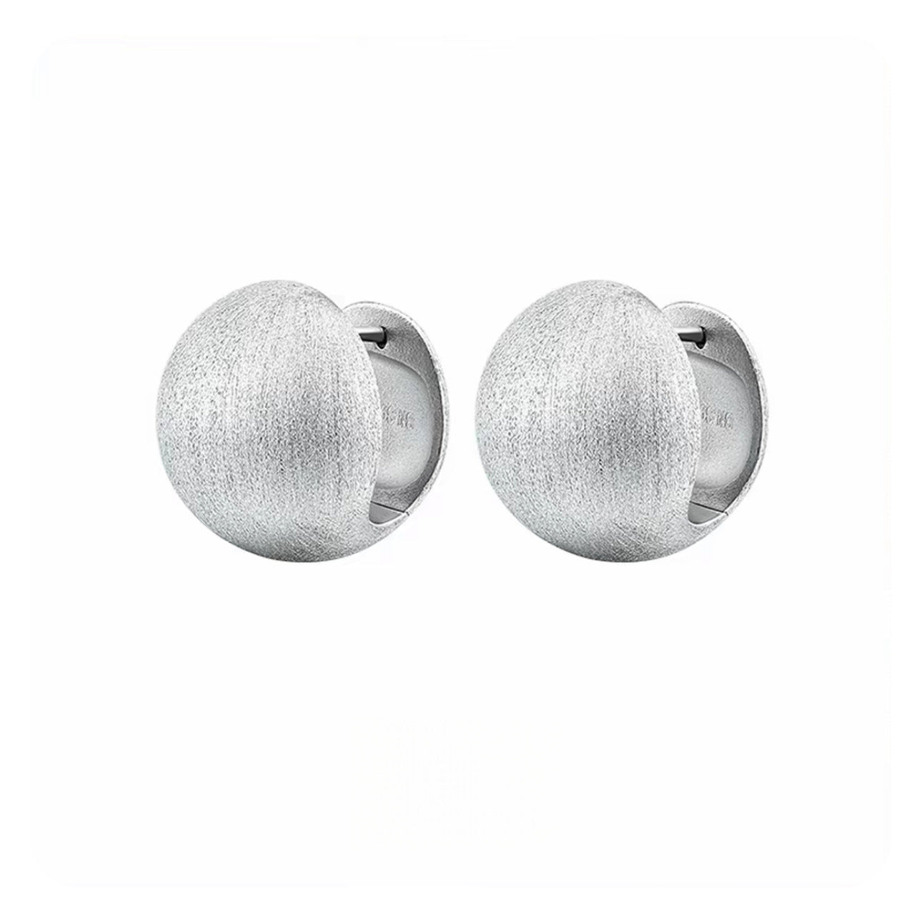 Women's Brushed Ball Light Luxury French Elegant Trendy Rings