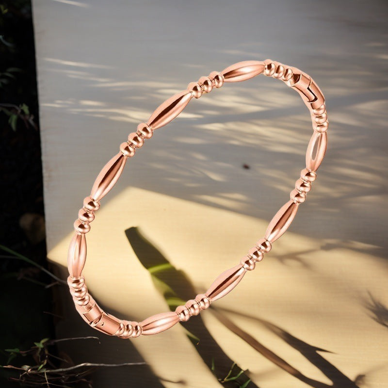 High-grade Retro Stainless Steel Fashion Simple Bracelet