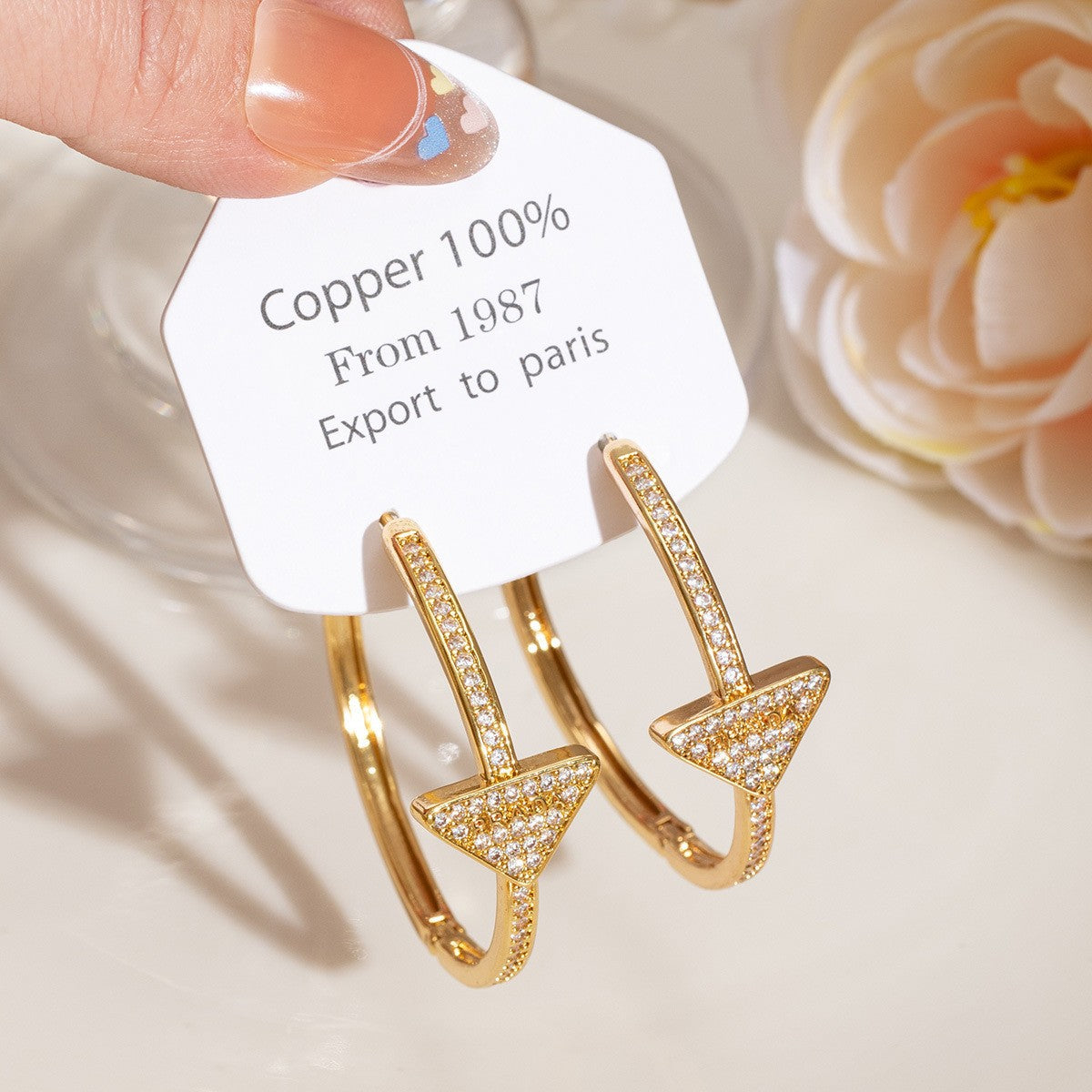 Commuter Simple Personalized Party Niche Design Earrings