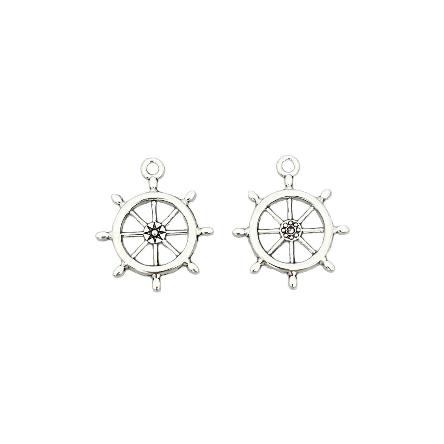 Alloy Decoration Personality Retro Rudder Boat Anchor Handmade Pendants