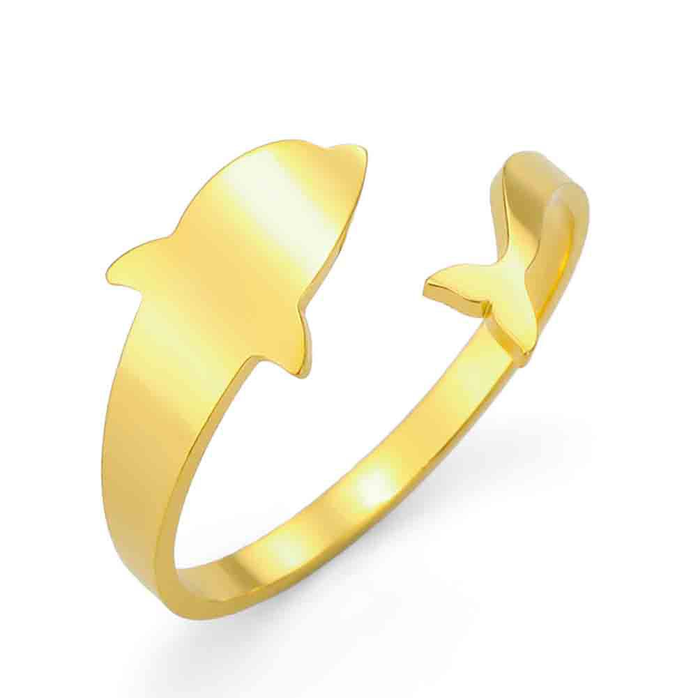 Jewelry Fashion Titanium Steel Cut Cartoon Rings