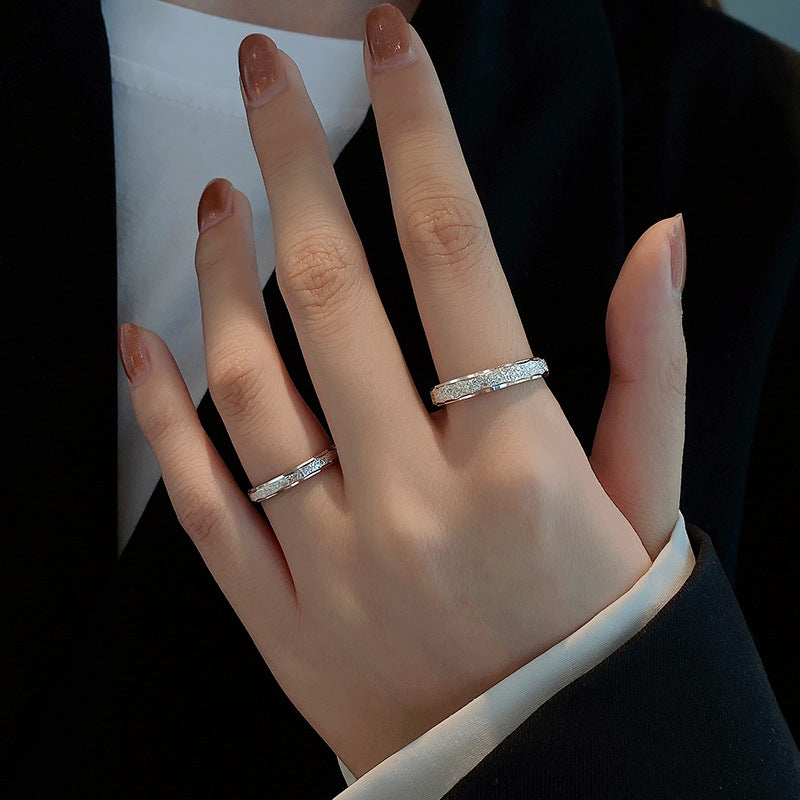 Sense Couple Pair Index Finger Female Simple Rings