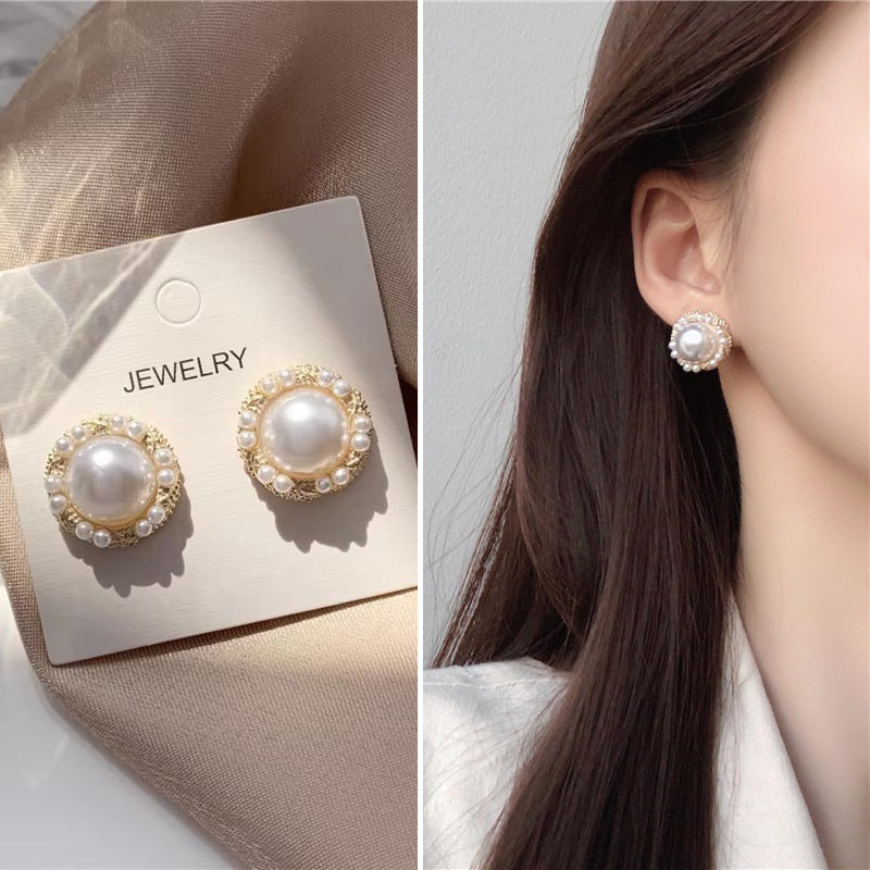 Women's Needle Korean Simple Niche Temperament Personalized Earrings