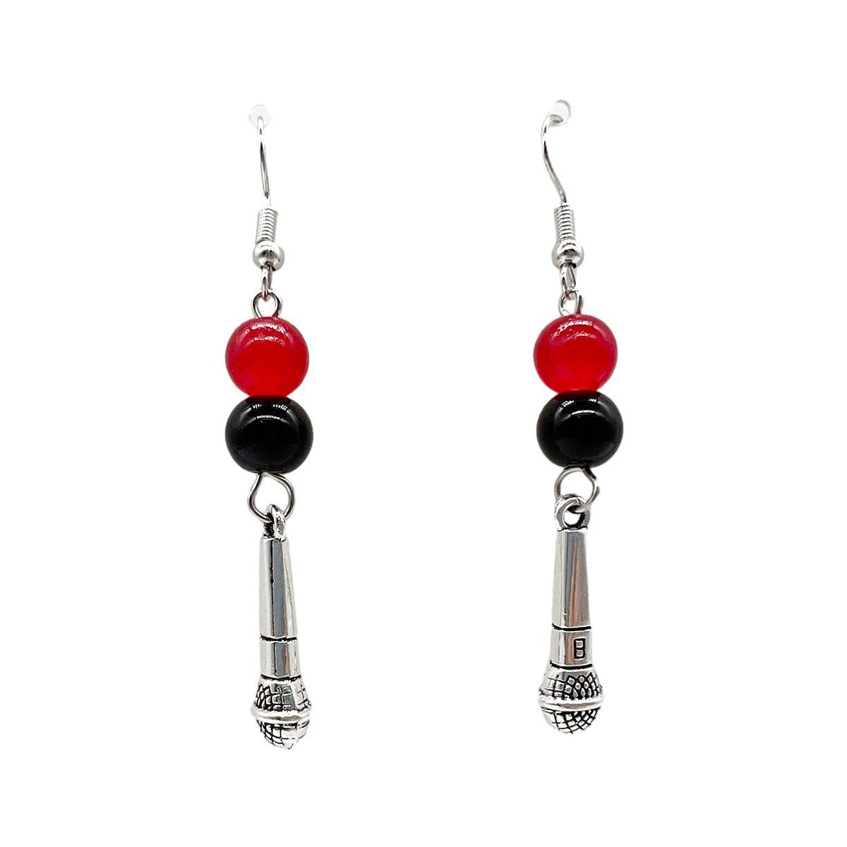 Men's Beaded Heart-shaped Magnetic Suction For Suite Rings
