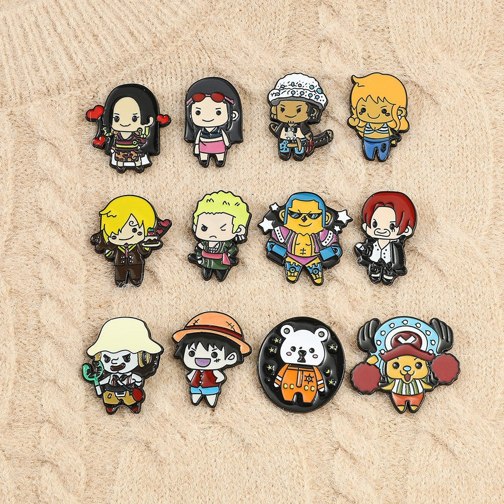 Cartoon One Piece Anime Super Burning Necklaces