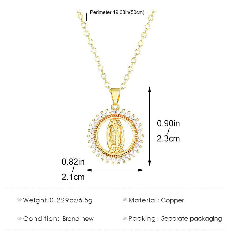 Portrait Female Style Creative Design Sense Necklaces