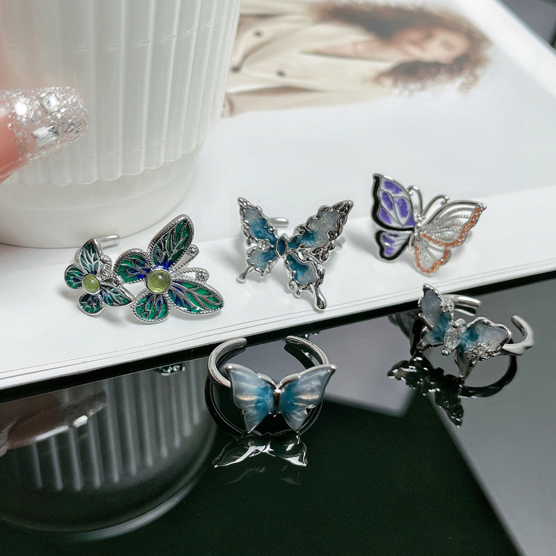 Female Adjustable Elegant Exquisite Design Artistic Rings