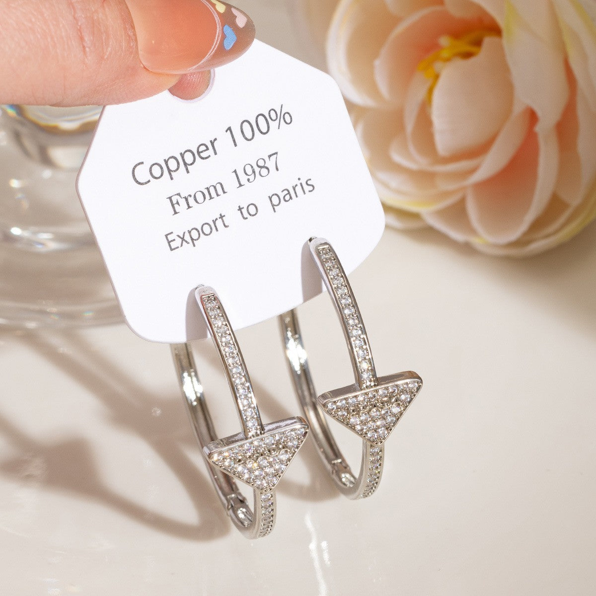 Commuter Simple Personalized Party Niche Design Earrings