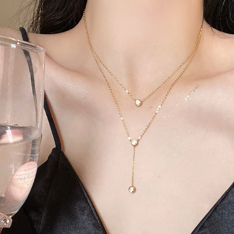 Women's Simple For Trendy Temperament Clavicle Chain Necklaces