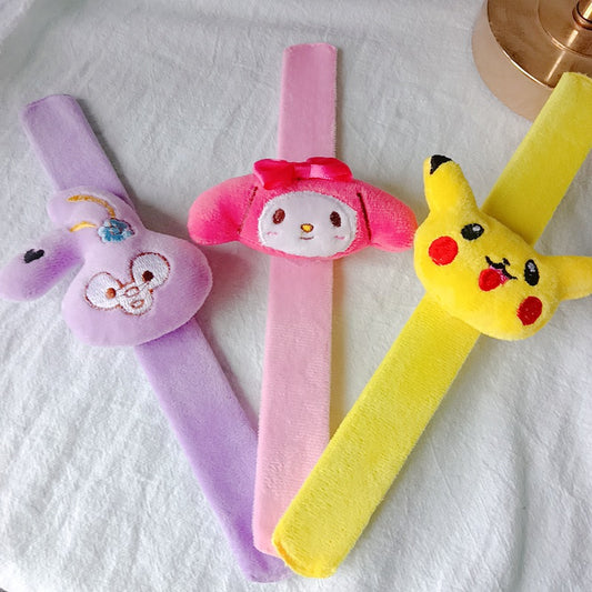 Plush Pop Cartoon Clow Doll Girlfriends Couple Bracelets