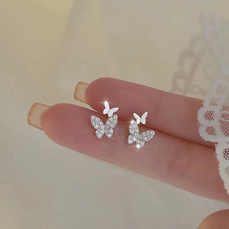 Women's Butterfly Gentle Generous Niche Temperament Sweet Earrings