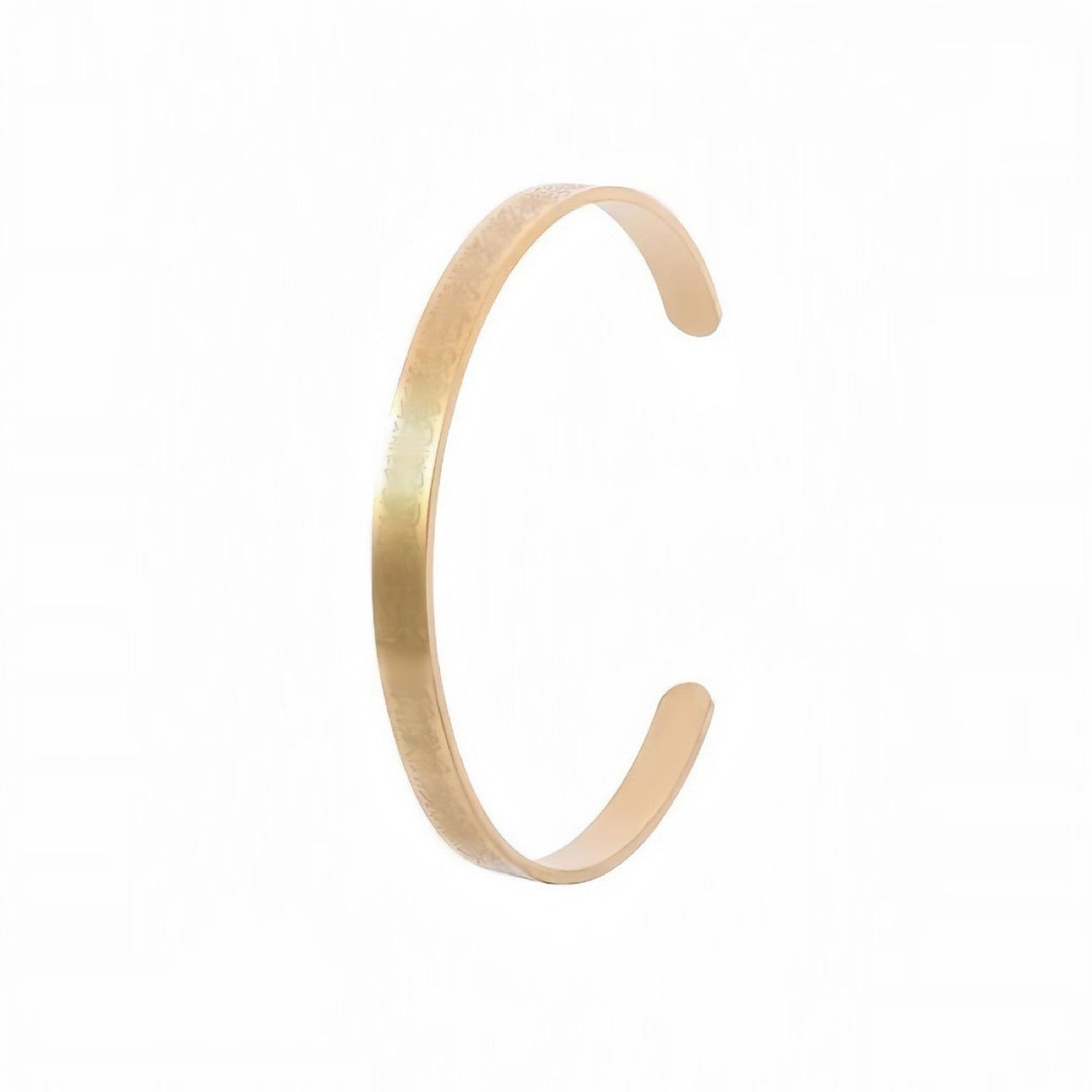 Type Open Titanium Steel Arabic Stainless Bracelets
