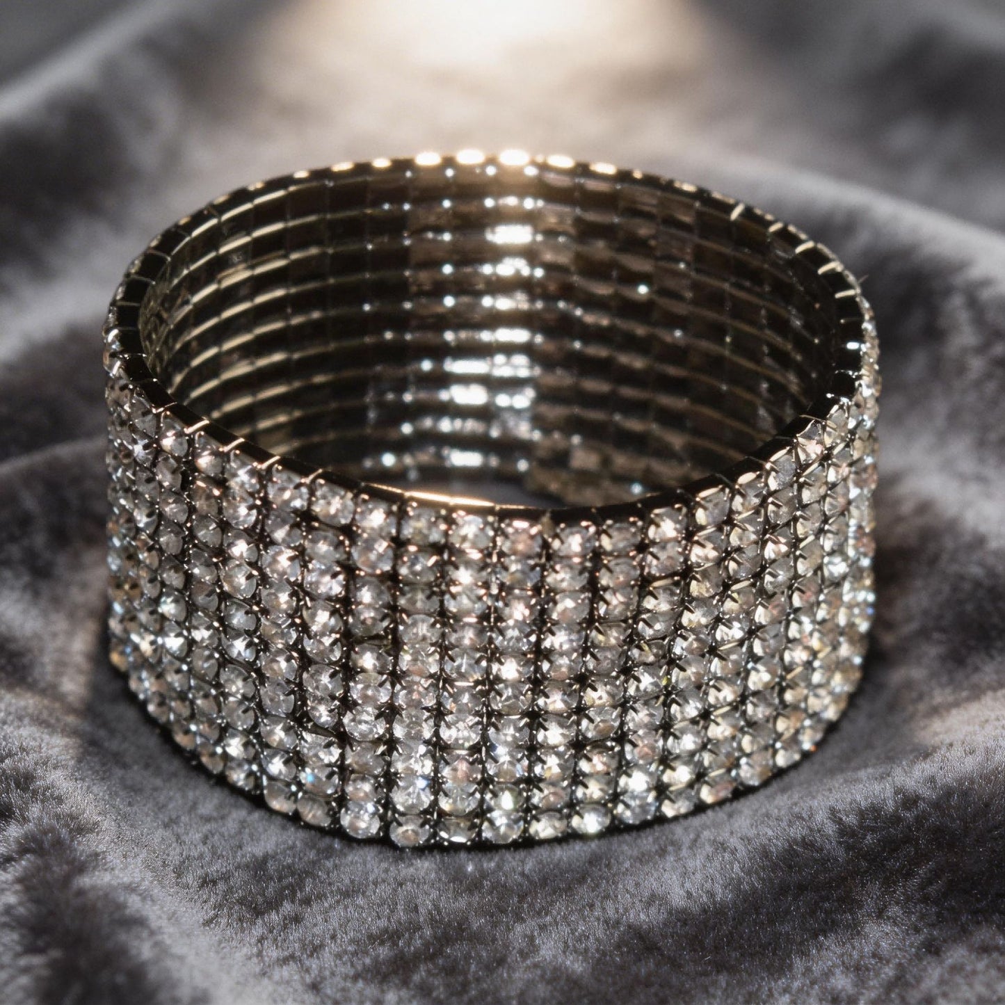 Fashion Bridal Zircon Shiny Rhinestone Wedding Formal Bracelets