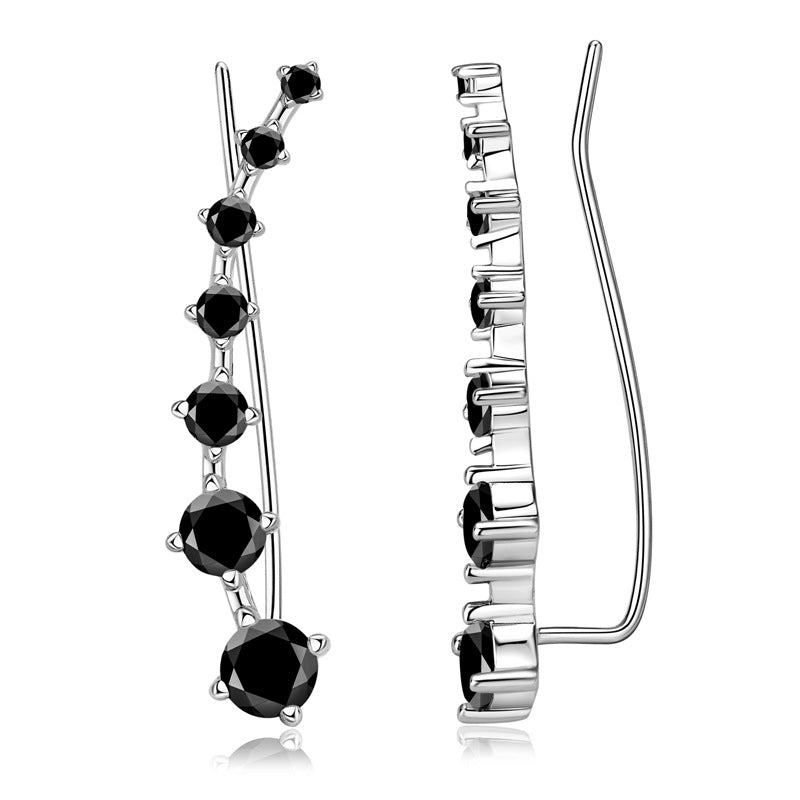 Flash Tassel Light Luxury Temperament High-grade Design Earrings