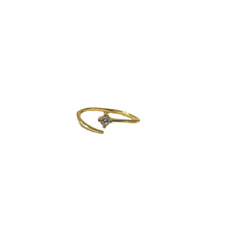 Mini Open Minimalist Light Luxury Simplicity Rings