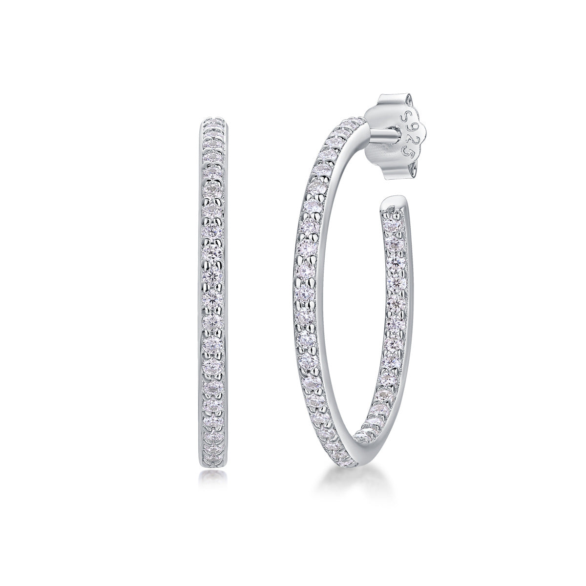 Personalized Fashion Sier Ear Light Luxury Earrings